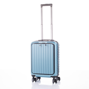 Kabin méretű bőrönd laptoptartóval TSA zárral 55 x 35 x 23 cm pohártartó résszel