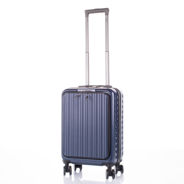 Kabin méretű bőrönd laptoptartóval TSA zárral 55 x 40 x 23 cm pohártartó résszel