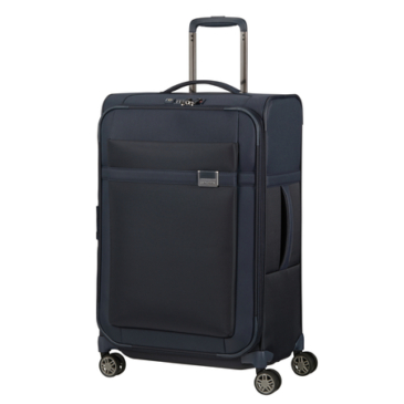 Samsonite Airea Spinner bővíthető bőrönd 67 cm Dark Blue