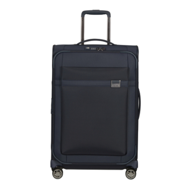 Samsonite Airea Spinner bővíthető bőrönd 67 cm Dark Blue