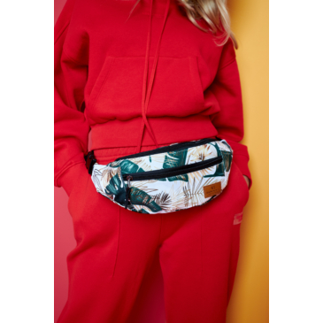 Tágas női Övtáska Divatos mintában