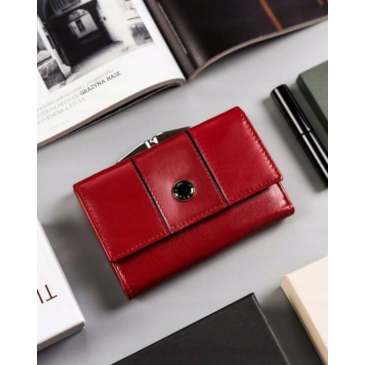 Valódi bőr pénztárca + női parfüm Ajándékcsomag szett