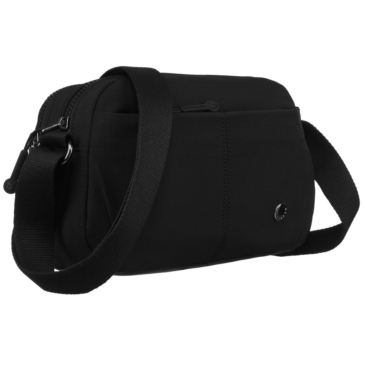 Női városi oldaltáska fekete színben