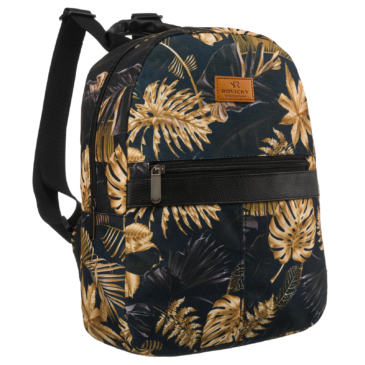 Tágas női városi hátizsák divatos mintában