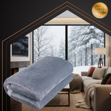 Elektromos fűthető takaró nagy méretben 180x130cm Ruhhy 26225