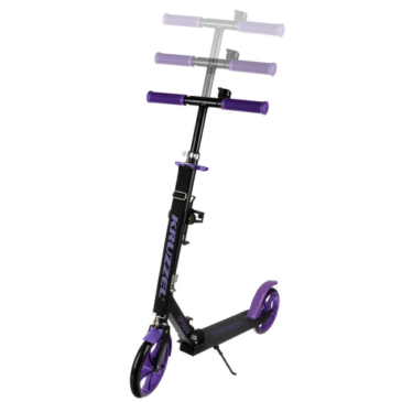 Összecsukható Kruzzel roller fekete-lila 25630