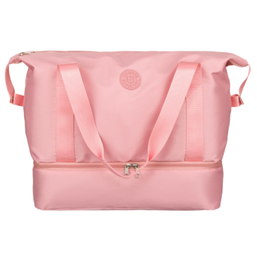 Bővíthető Sporttáska/Utazótáska rózsaszín színben Wizzair méretű 40 x 30 x 20 cm