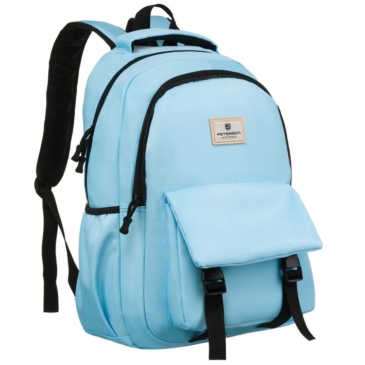 Női Nagyméretű Városi Hátizsák Világoskék színben