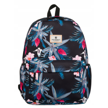 Peterson Városi Női Hátizsák Divatos mintában méret: 40 x 30 x 20 cm