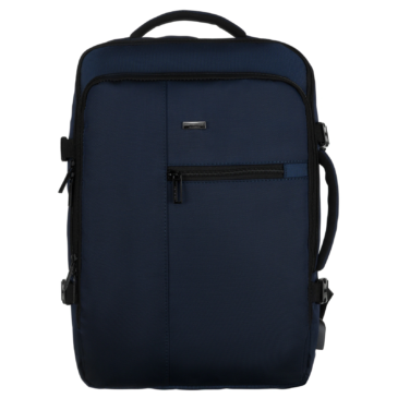 Nagyméretű, vízálló kék utazóhátizsák Bővíthető Méret: 45 x 30 x 20 cm