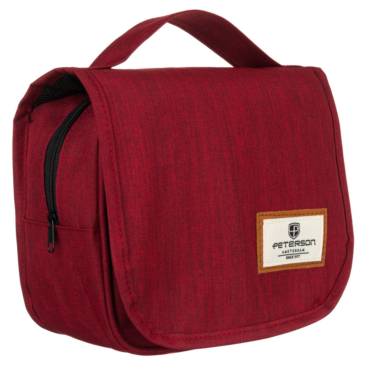 Felakasztható Kozmetikai táska bordó színben