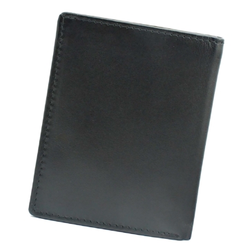 EL FORREST Valódi bőr Kártyatartó Fekete színben RFID rendszerrel