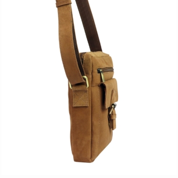 Elegáns  Valódi bőr Férfi Válltáska/Oldaltáska