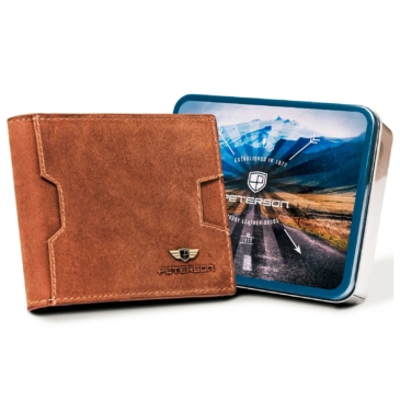 Peterson Valódi bőr férfi Pénztárca