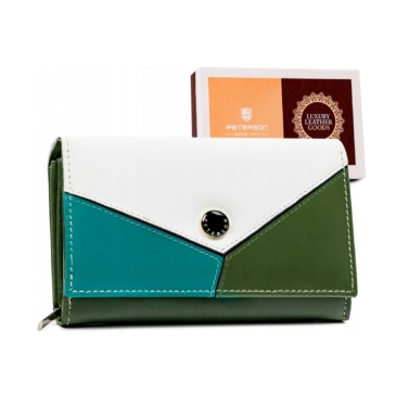 Peterson Valódi bőr Pénztárca