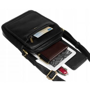 Peterson Valódi bőr Válltáska