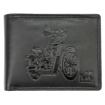 Money Kepper Valódi bőr motoros Pénztárca RFID rendszerrel