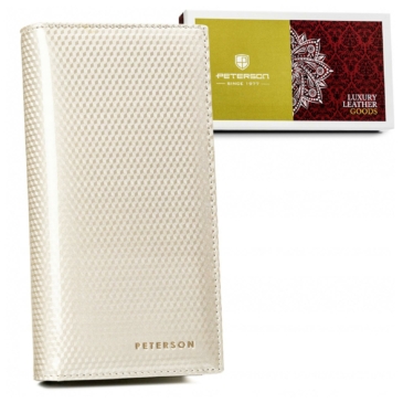 Peterson Valódi bőr Pénztárca