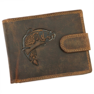 Wild Valódi bőr Horgász Pénztárca