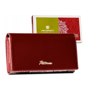 Peterson Valódi bőr Pénztárca