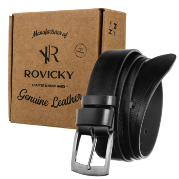 ROVICKY Férfi bőr öv, Méret: 115