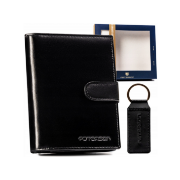 Peterson Férfi pénztárca és kulcstartó ajándékcsomag