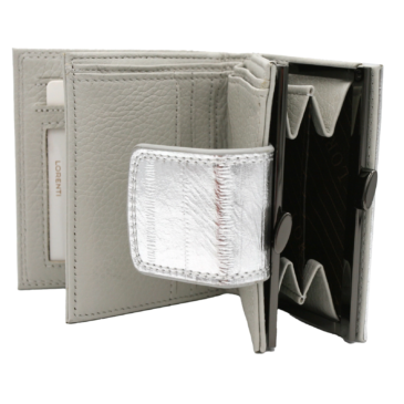 Női bőr pénztárca 42329-STB Ezüst