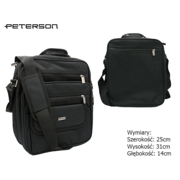 Férfi táska PTN 6513 Fekete