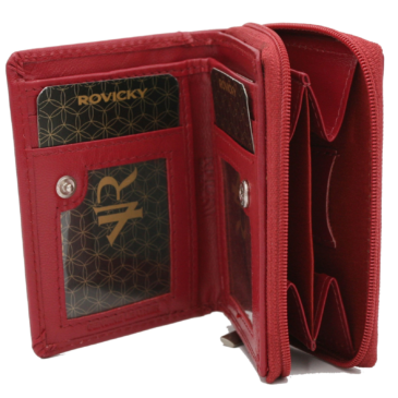 Bőr pénztárca R-RD-34-GCL Magenta