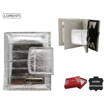 Női bőr pénztárca 42329-STB Ezüst