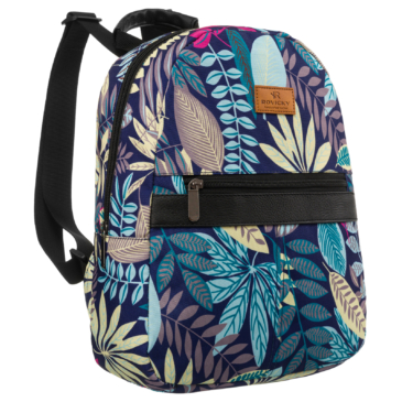 Tágas női városi hátizsák divatos mintában