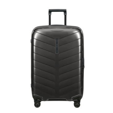 Samsonite Attrix Spinner Bőrönd 69 cm Black 10 év garancia