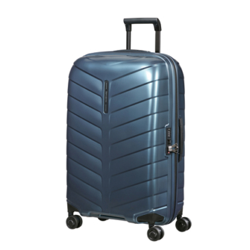 Samsonite Attrix Spinner Bőrönd 69 cm SteelBlue 10 év garancia