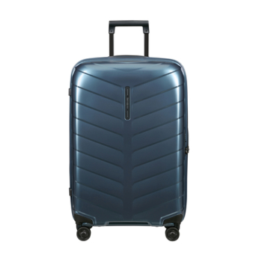 Samsonite Attrix Spinner Bőrönd 69 cm SteelBlue 10 év garancia