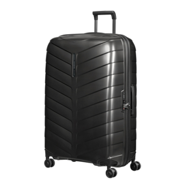 Samsonite Attrix Spinner Bőrönd 81 cm Black 10 év garancia