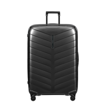 Samsonite Attrix Spinner Bőrönd 81 cm Black 10 év garancia