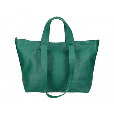 Valódi bőr női táska Zöld M9084