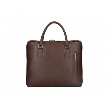 Valódi bőr női üzleti táska Sötétbarna M9098