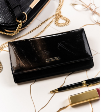 4U Cavaldi Lakkozott Női pénztárca