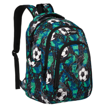 Sokzsebes hátizsák USB töltővel Peterson-Amsterdam