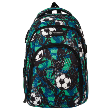 Sokzsebes hátizsák USB töltővel Peterson-Amsterdam