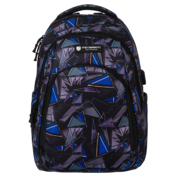 Sokzsebes hátizsák USB töltővel Peterson-Amsterdam