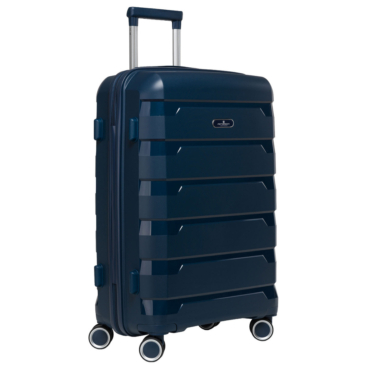Peterson prémium kabinbőrönd sötétkék színben  TSA számzárral 55 x 36 x 22 cm