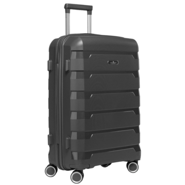 Peterson prémium kabinbőrönd szürke színben  TSA számzárral 55 x 36 x 22 cm