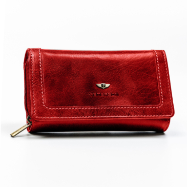 Elegáns Valódi bőr női pénztárca díszdobozban RFID védelemmel