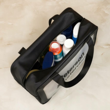 3 Darabos átlátszó Vízálló kozmetikai táska