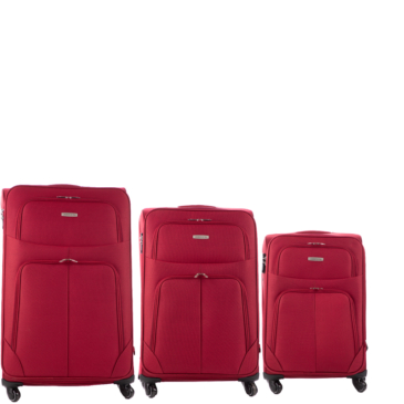 LEONARDO DA VINCI 3 db-os bőrönd szett