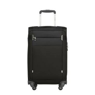 Samsonite Citybeat Spinner Kabinbőrönd 55cm Black 5 év garancia