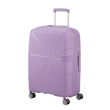 American Tourister Starvibe Spinner Bővíthető Bőrönd 67cm Lavender 3 év garancia