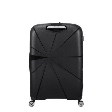 American Tourister Starvibe Spinner Bővíthető Bőrönd 77cm Black 3 év garancia